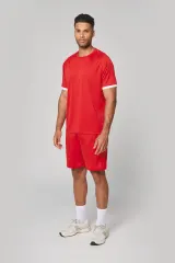Pantalón corto multideporte de poliéster hombre