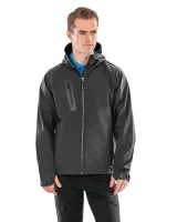 Chaqueta softshell 3 capas reciclada con capucha unisex