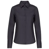 Camisa no-plancha manga larga mujer