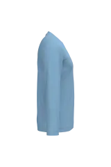 Camiseta maga larga y cuello redondo hombre