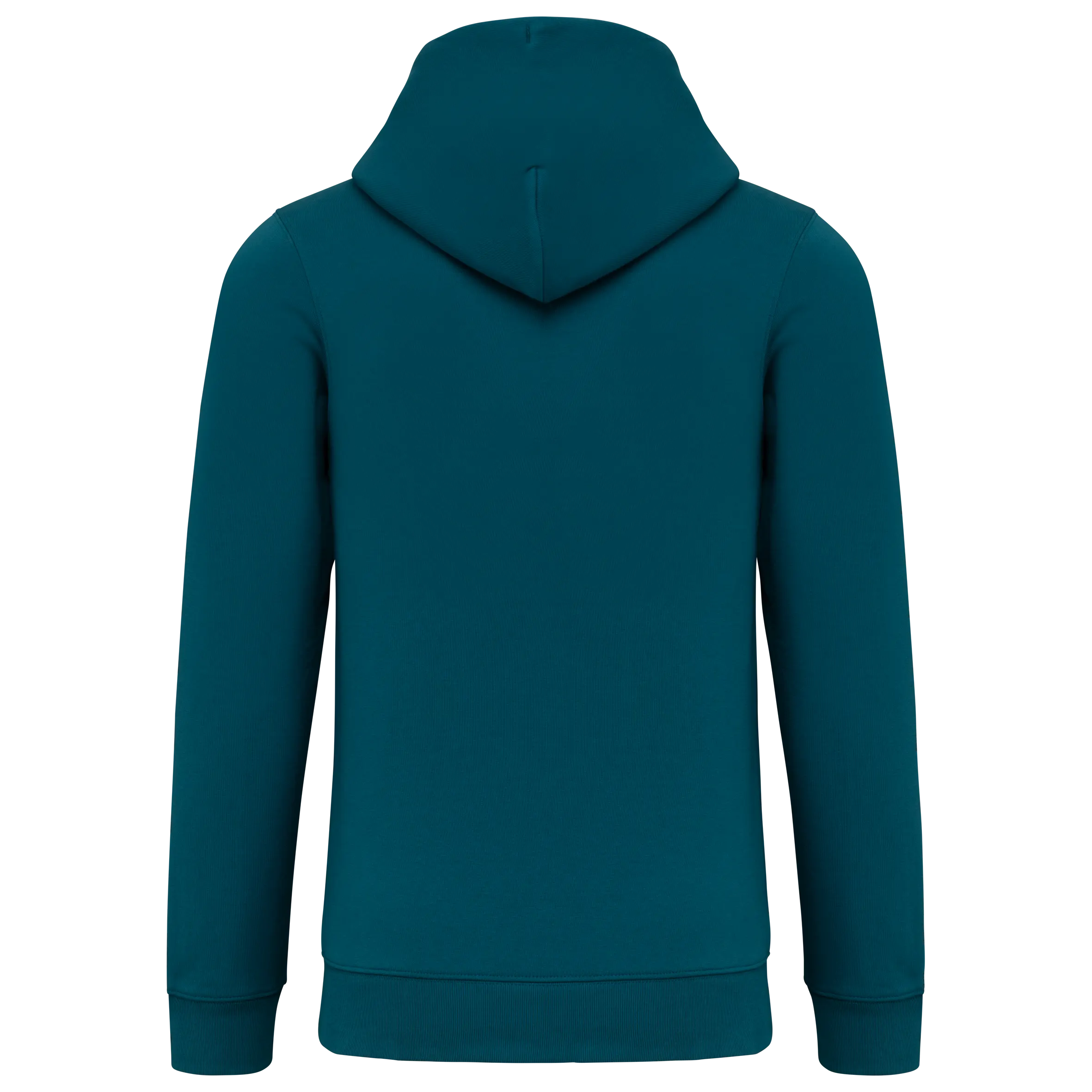 Sudadera ecorresponsable con cremallera y capucha unisex