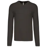 Jersey cuello de pico hombre