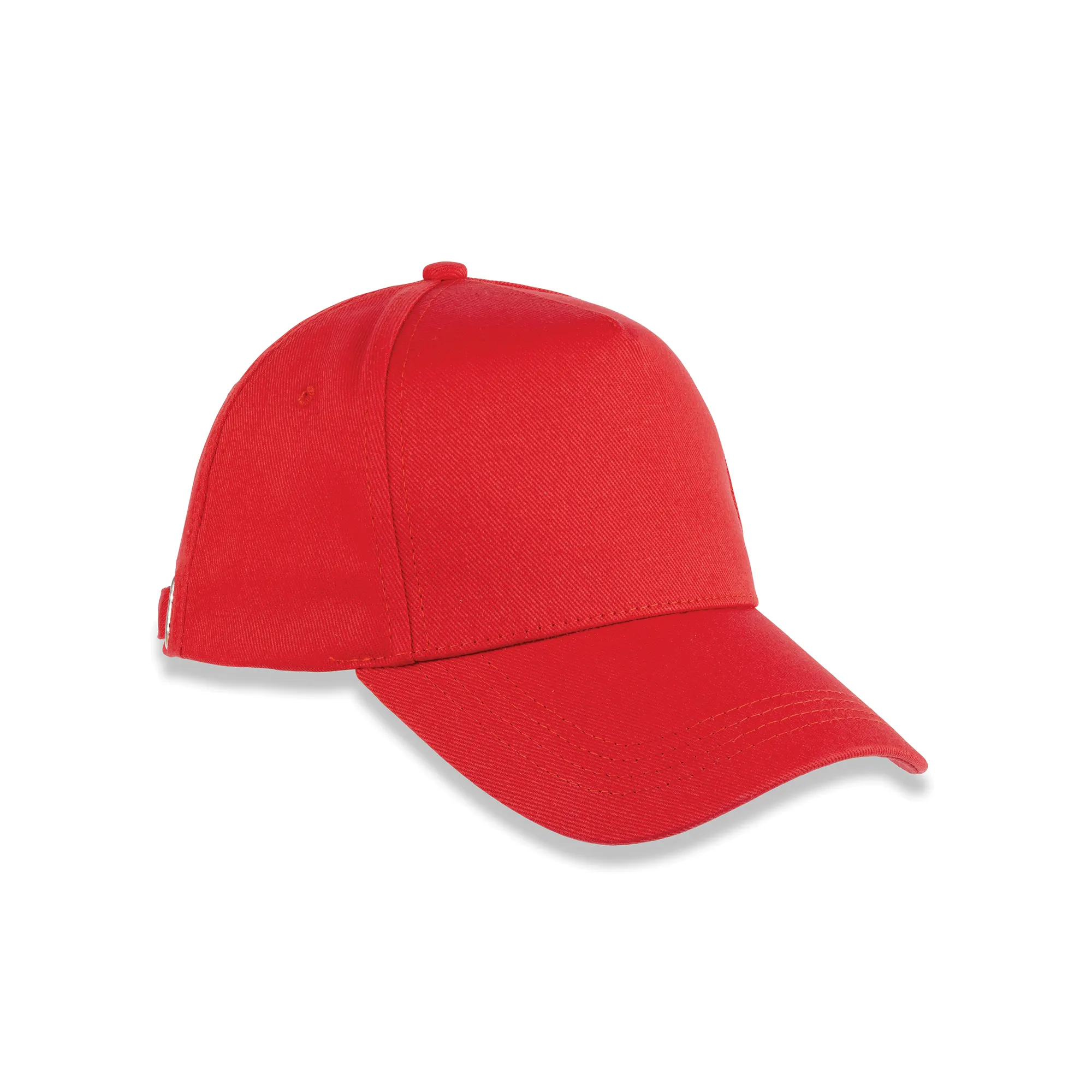 Gorra de algodón orgánico de 5 paneles