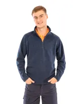 Micropolar cuello con cremallera