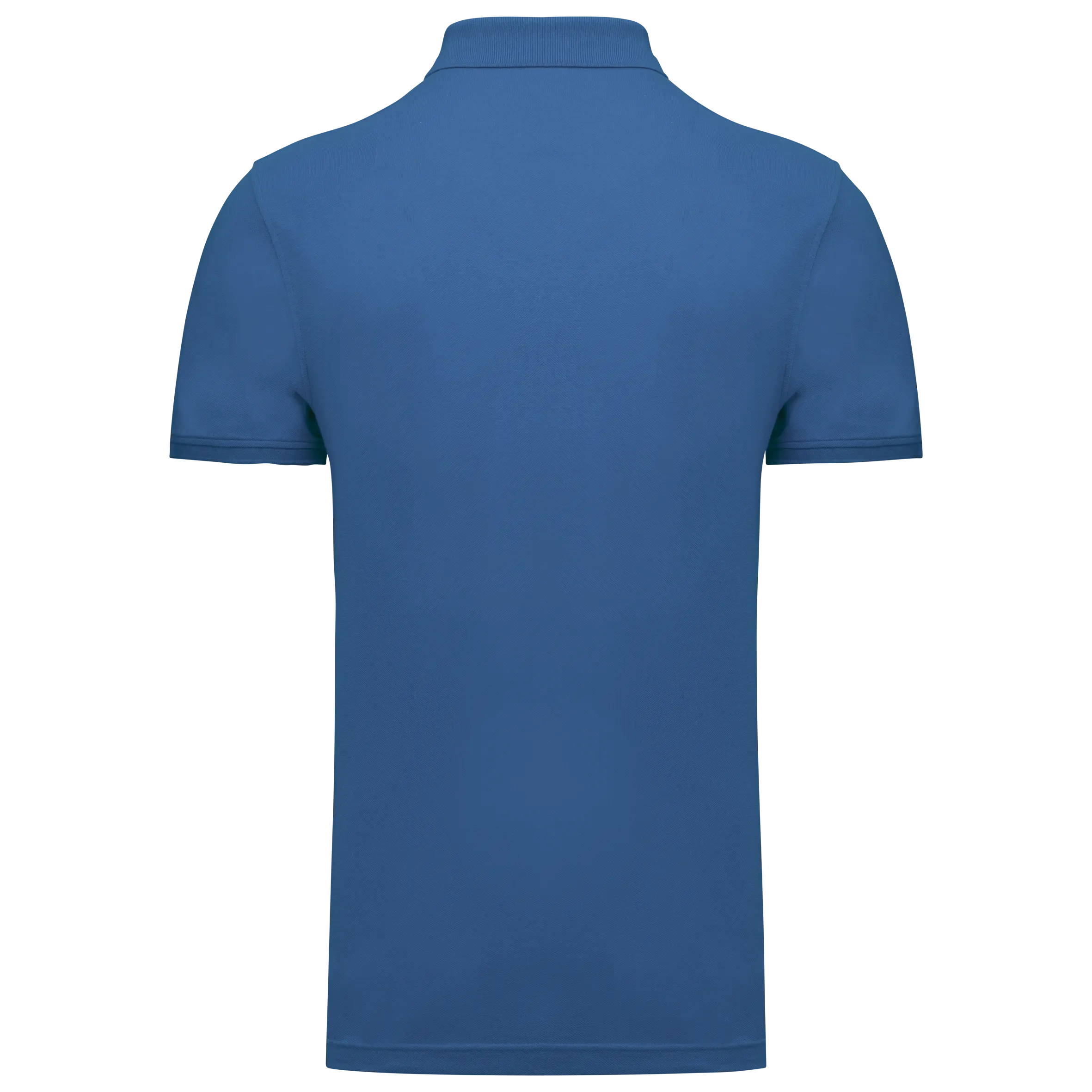 Polo de punto piqué manga corta hombre