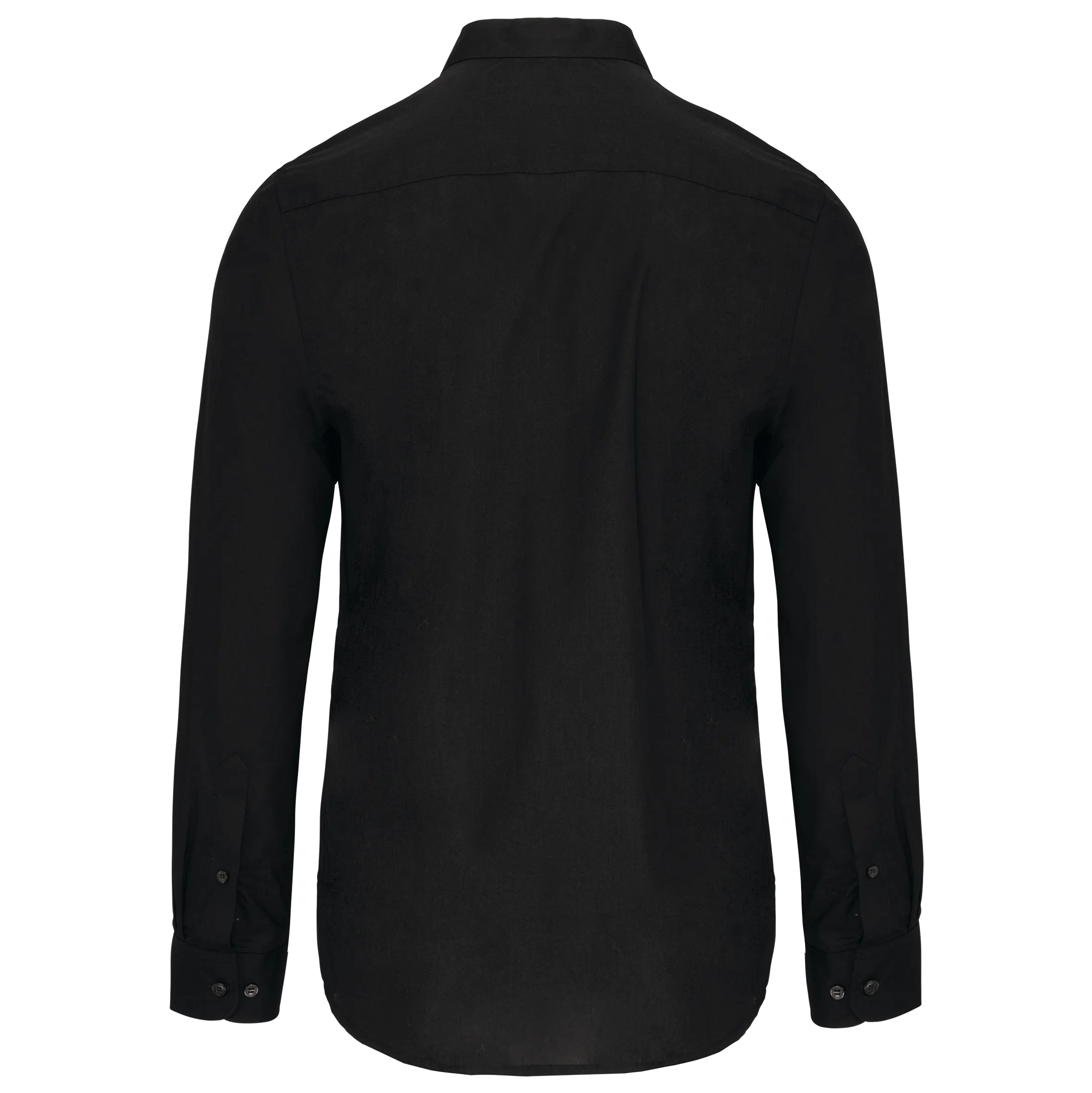 Camisa cuello mao manga larga hombre