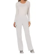 Pantalones tipo cargo de tiro medio mujer