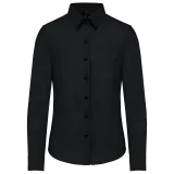 Camisa oxford manga larga mujer