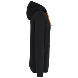 Sudadera capucha contrastada hombre