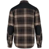 Chocolate / Dark Beige Checked / Black