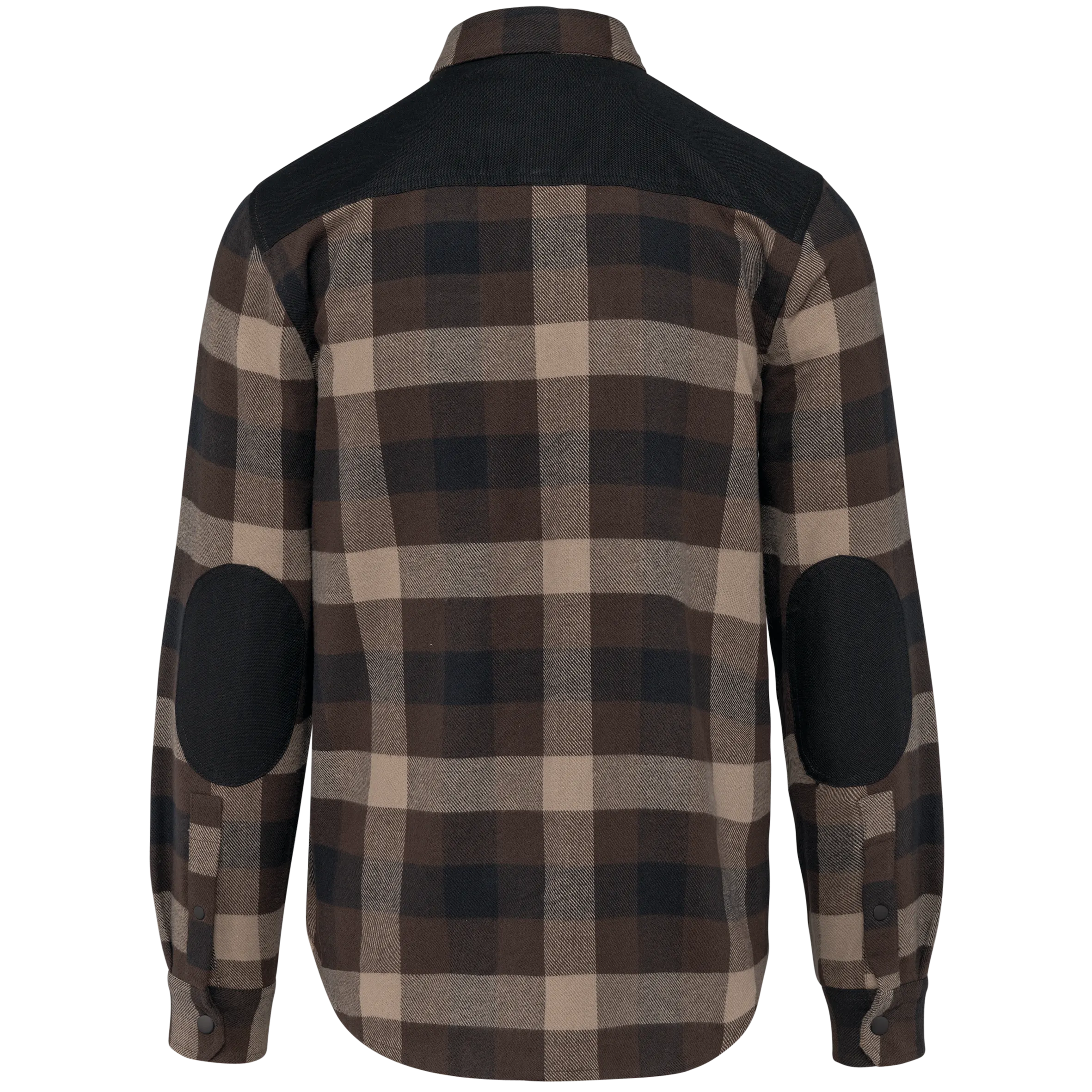 Sobrecamisa a cuadros con bolsillos
