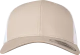 Khaki / White