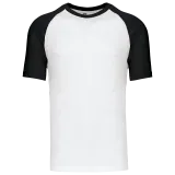 Baseball - camiseta bicolor manga corta hombre