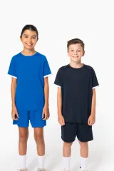 Pantalón corto multideporte de poliéster infantil