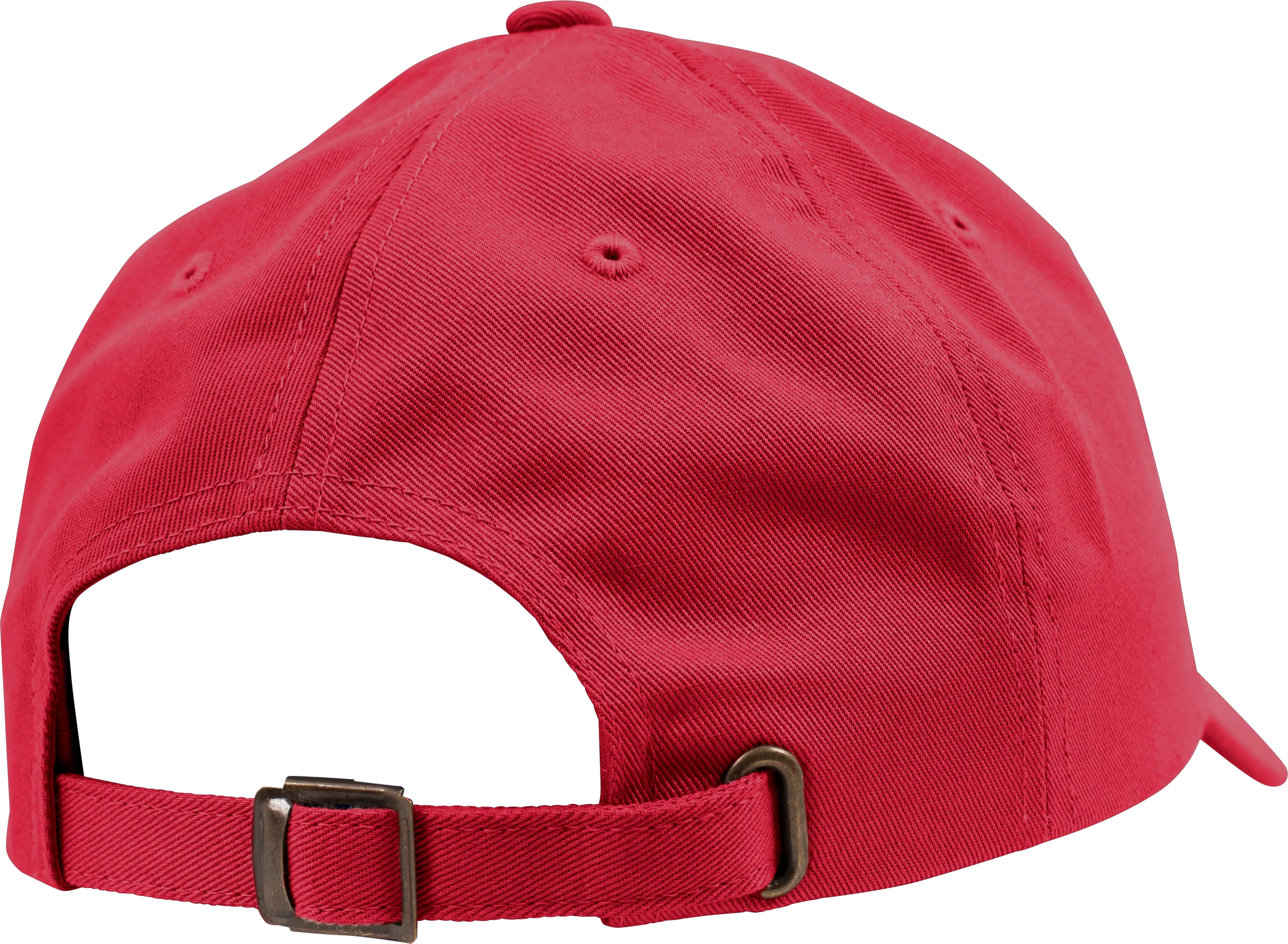 Gorra de sarga de algodón: 6 paneles
