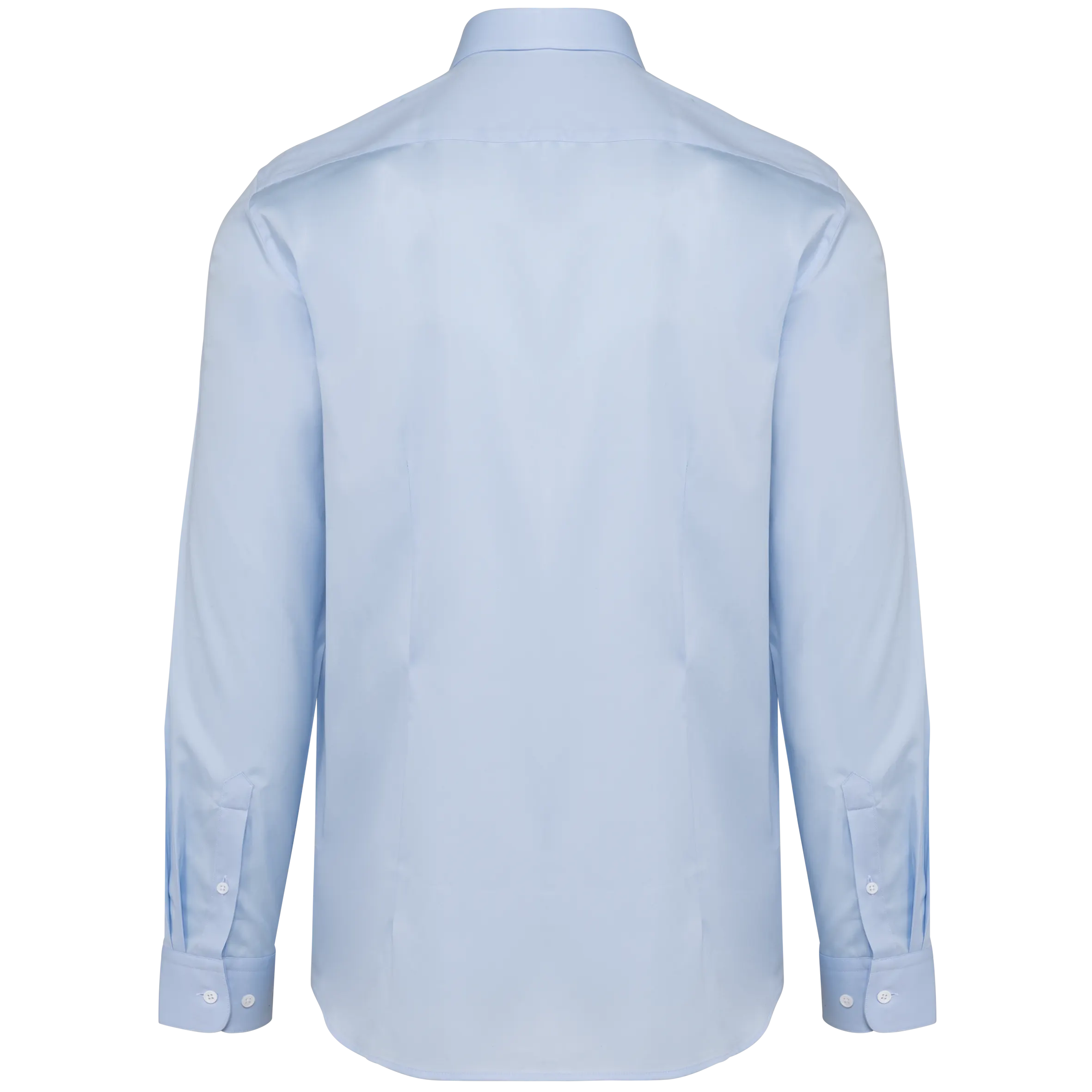 Camisa popelina manga larga hombre