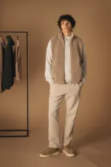 Chaleco de sherpa hombre
