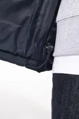 Cazadora con mangas amovibles hombre