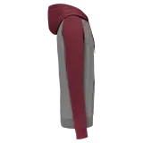 Sudadera bicolor con capucha adulto