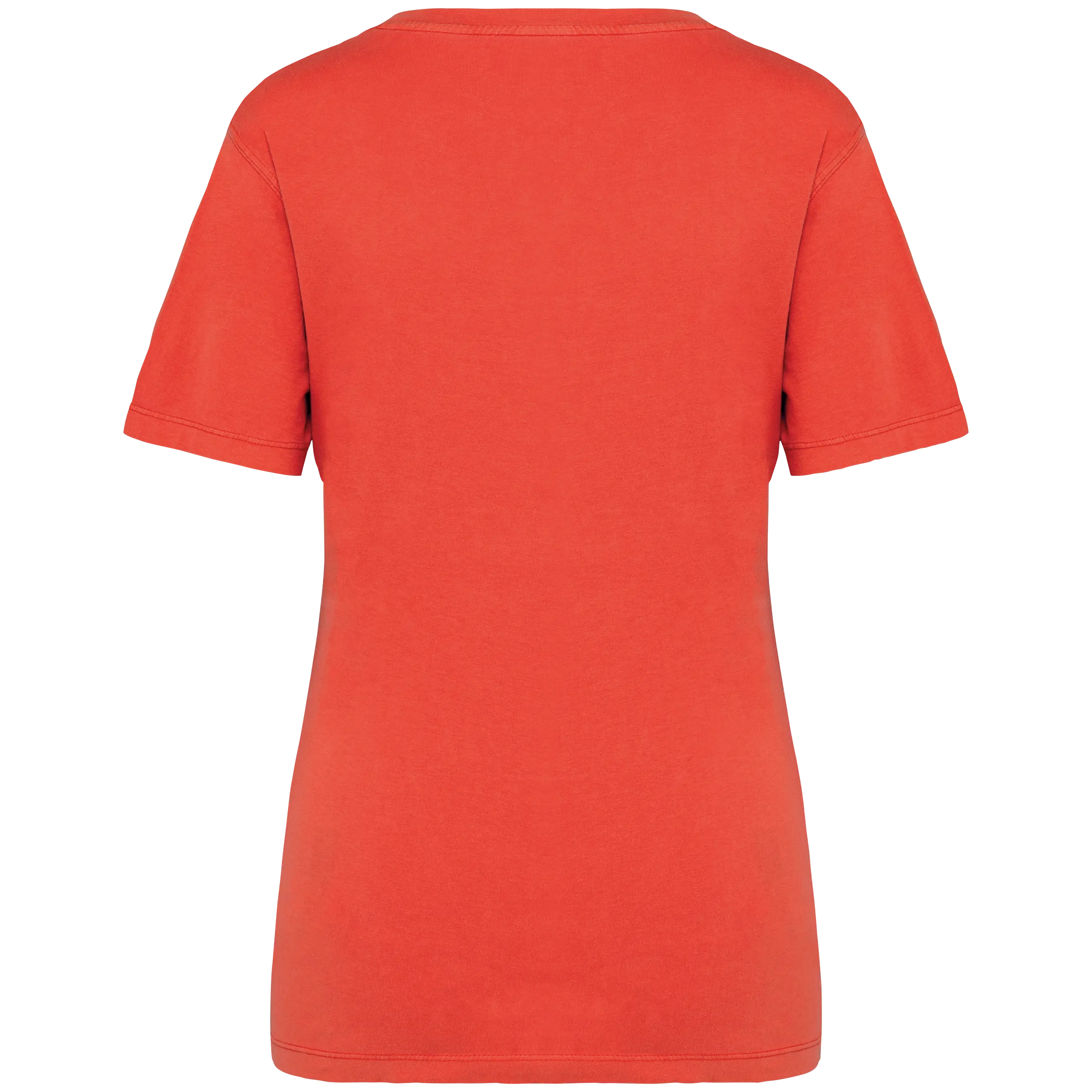 Camiseta ecorresponsable efecto lavado mujer