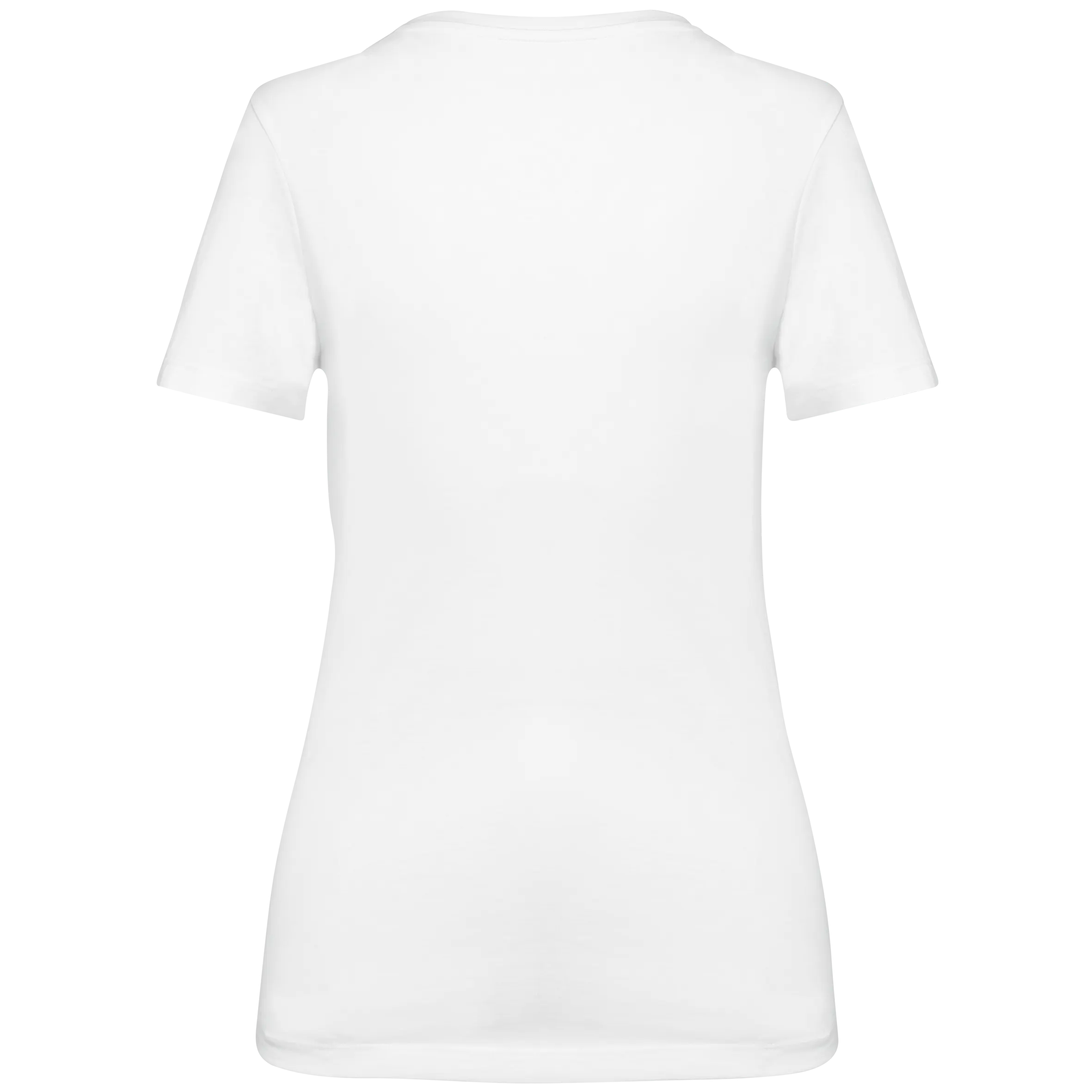 Camiseta Supima® cuello de pico manga corta mujer