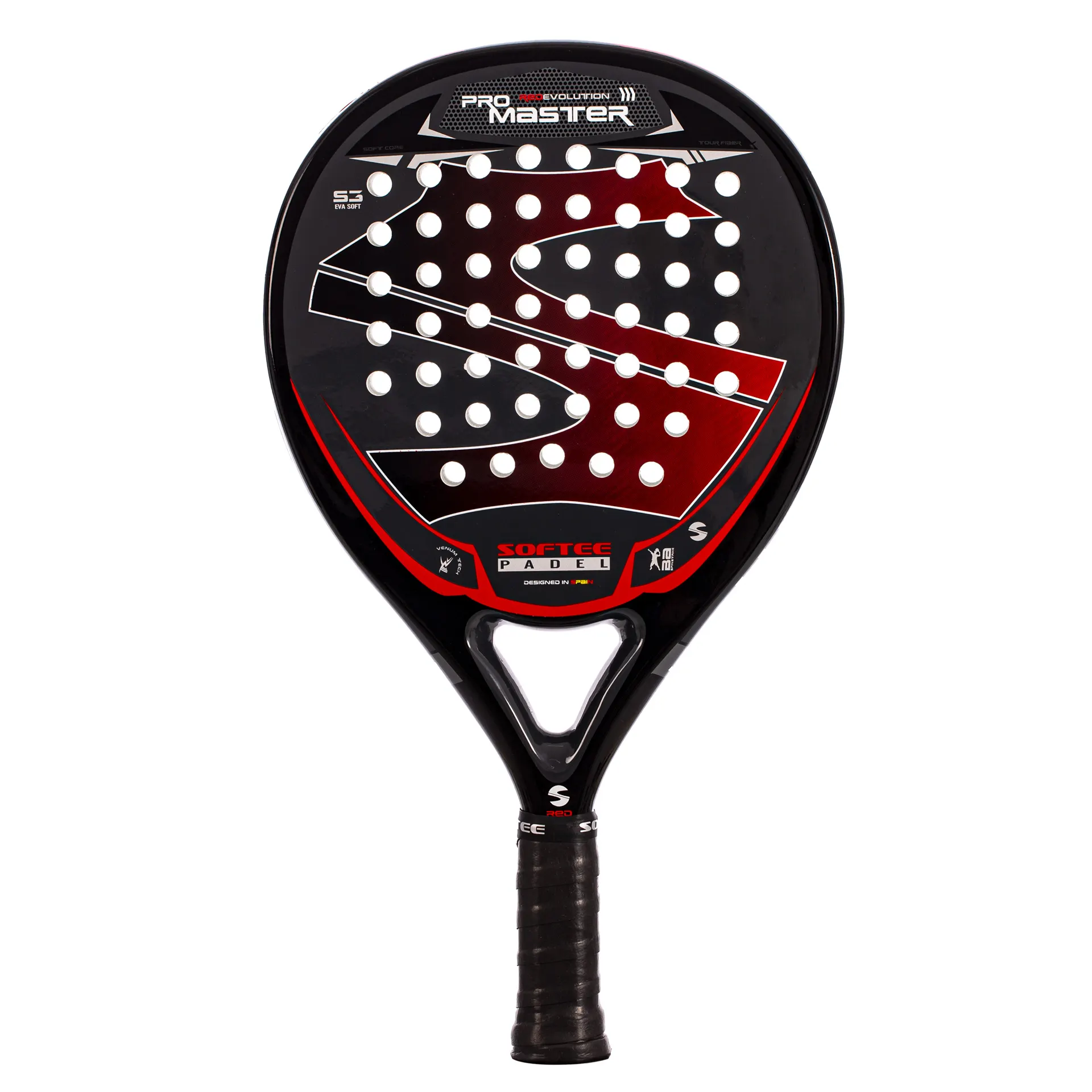 PALA DE PÁDEL SOFTEE PRO MASTER EVOLUTION RED