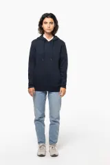 Sudadera ecorresponsable french terry capucha - Unisex