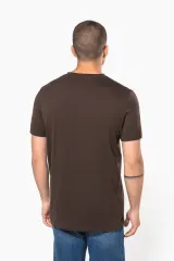 Camiseta manga corta y cuello de pico