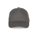 Gorra con sandwich contrastado 5 paneles