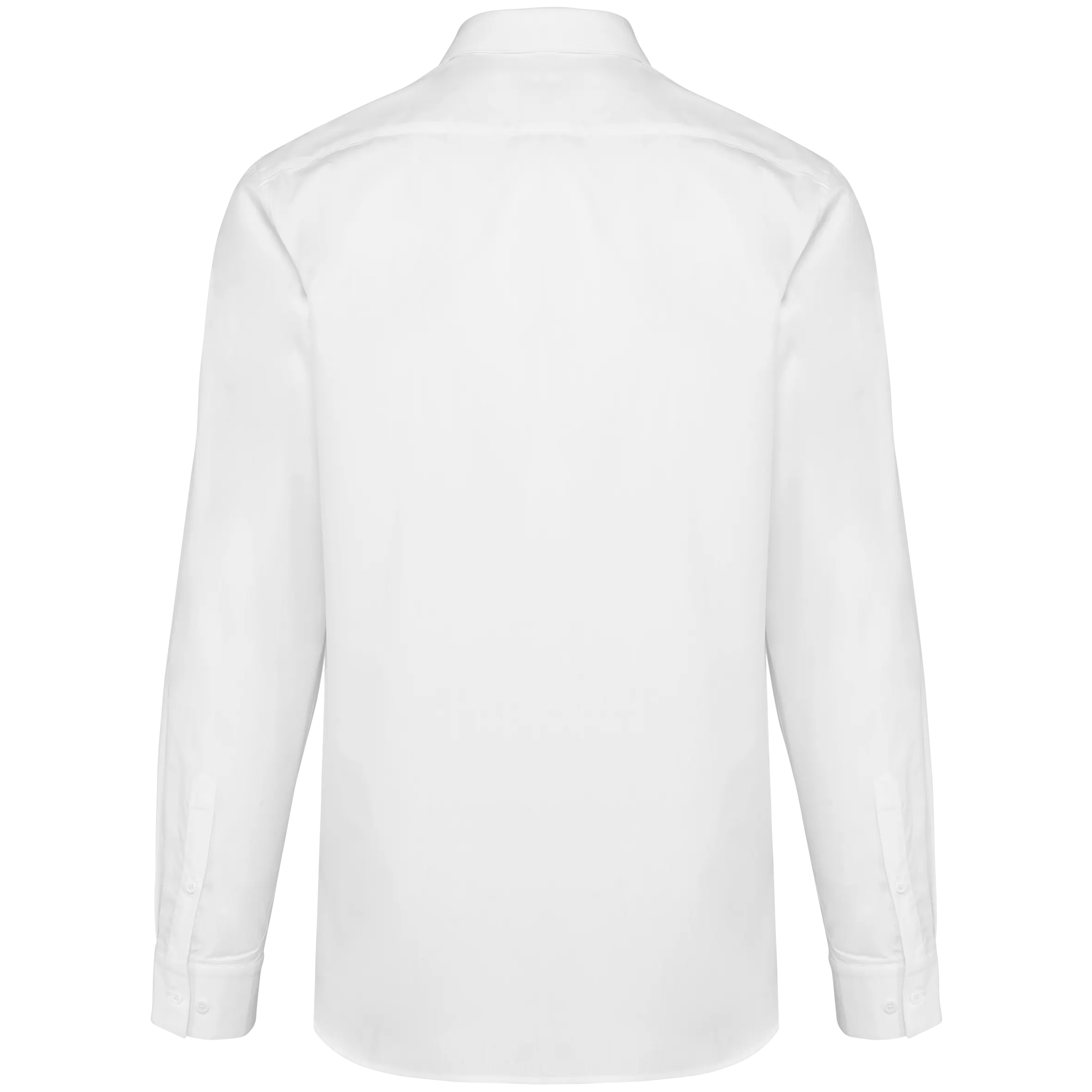 Camisa popelina manga larga hombre
