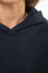 Sudadera de equipo bicolor con capucha infantil