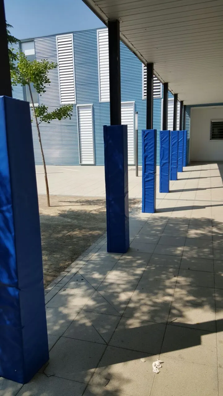 PROTECCION COLUMNA CUADRADA O RECTANGULAR DELUXE 2 MT ALTURA GROSOR 7 CM -METRO LINEAL-