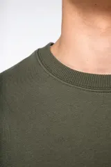 Sudadera cuello redondo oversize unisex
