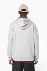 Sudadera capucha y cremallera