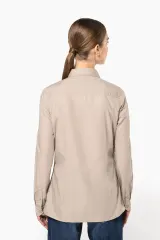 Camisa Safari manga larga mujer