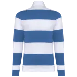 Light Royal Blue / White Stripes