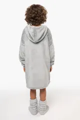 Poncho tipo manta infantil