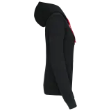 Sudadera capucha contrastada mujer