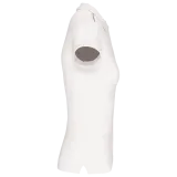 Polo interlock de manga corta mujer