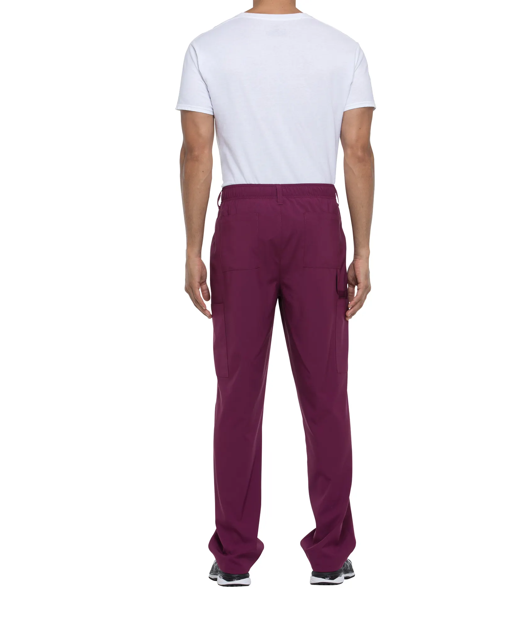 Pantalón con cordón de ajuste y tiro estándar hombre