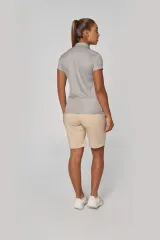Polo deportivo manga corta mujer