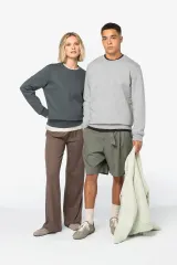 Sudadera ecorresponsable de cuello redondo unisex