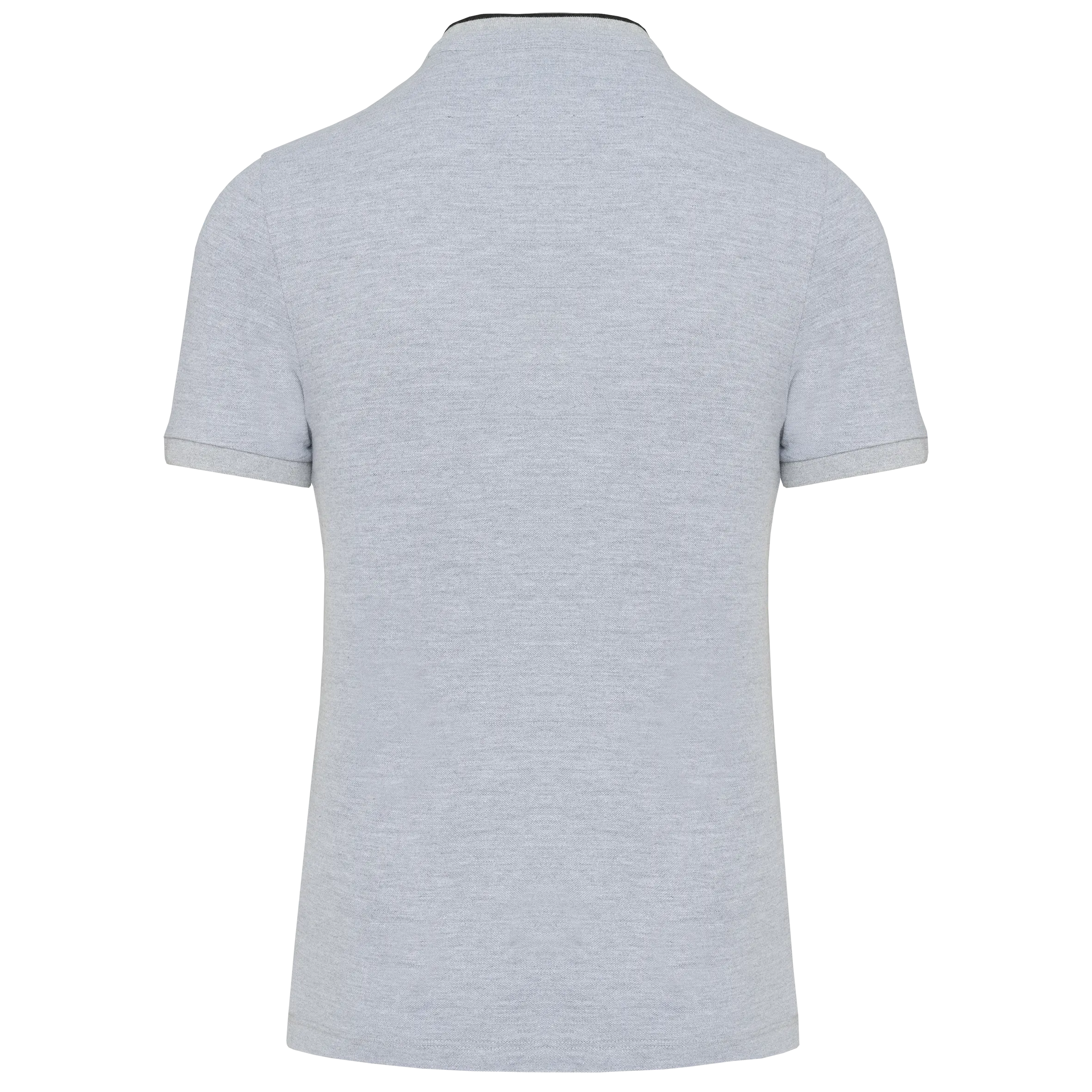 Polo con cuello mao manga corta hombre