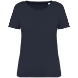 Camiseta ecorresponsable efecto lavado mujer