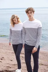 Navy / White