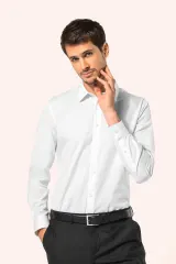 Camisa popelina de algodón Supima® hombre