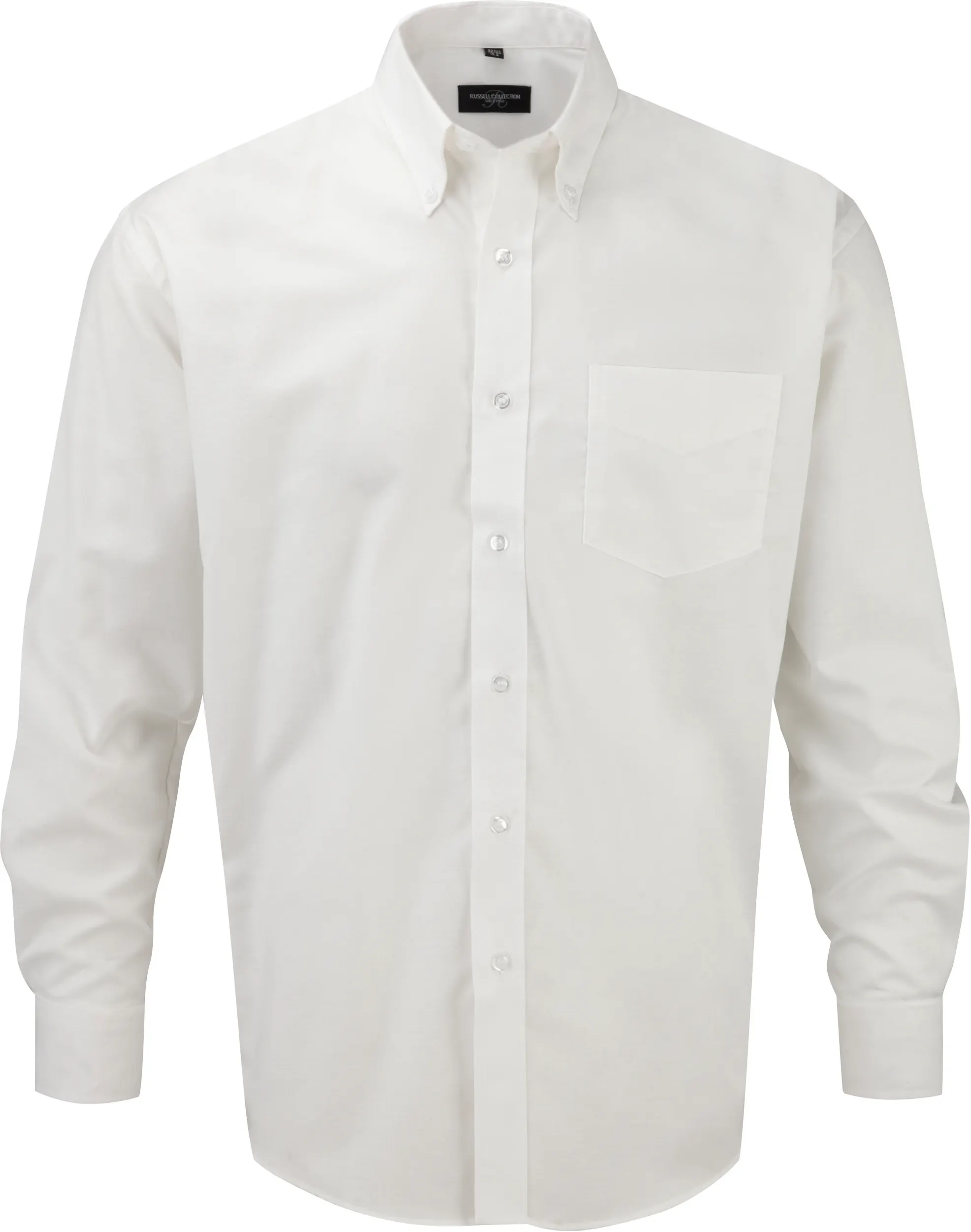 Camisa Oxford manga larga hombre