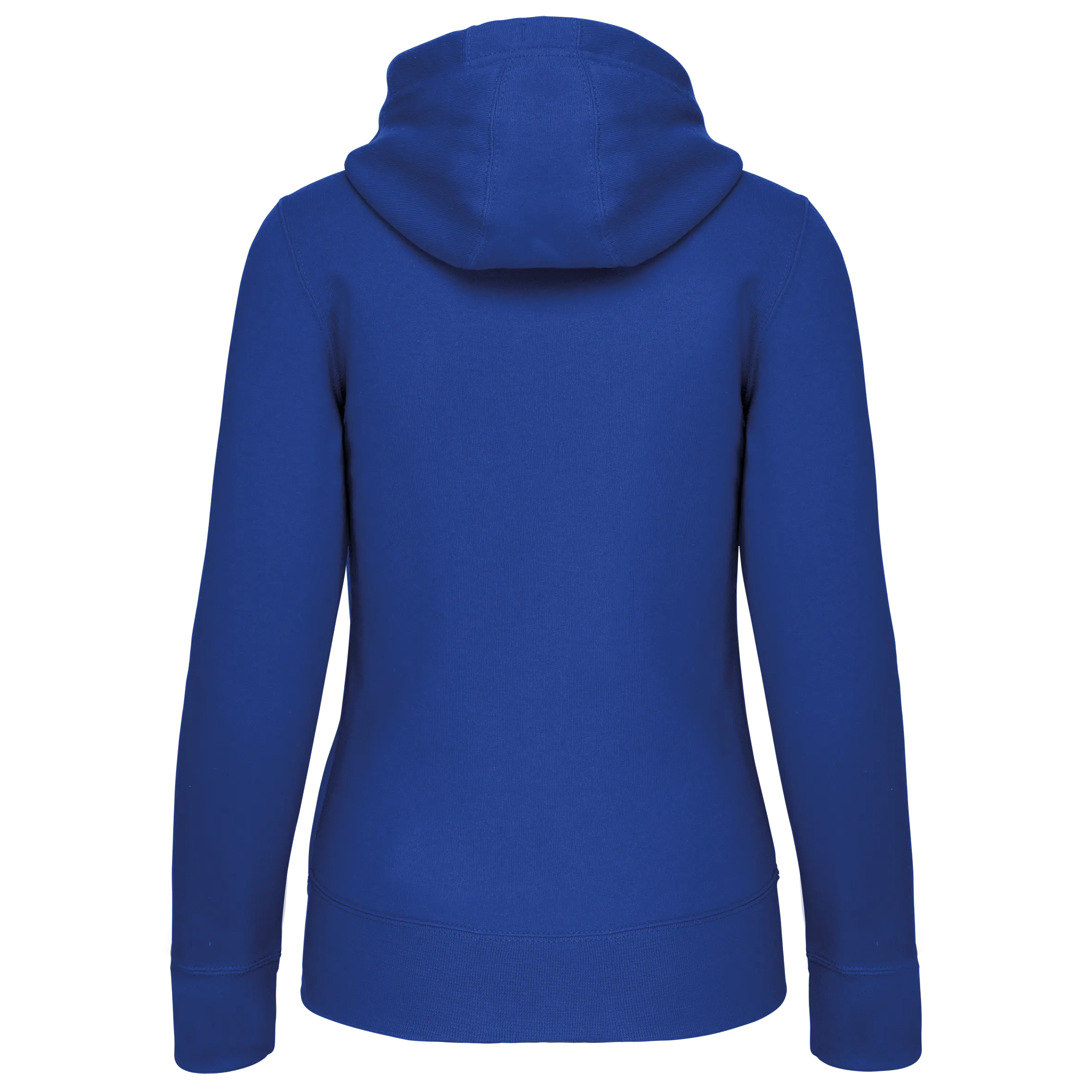 Sudadera con capucha y cremallera de mujer