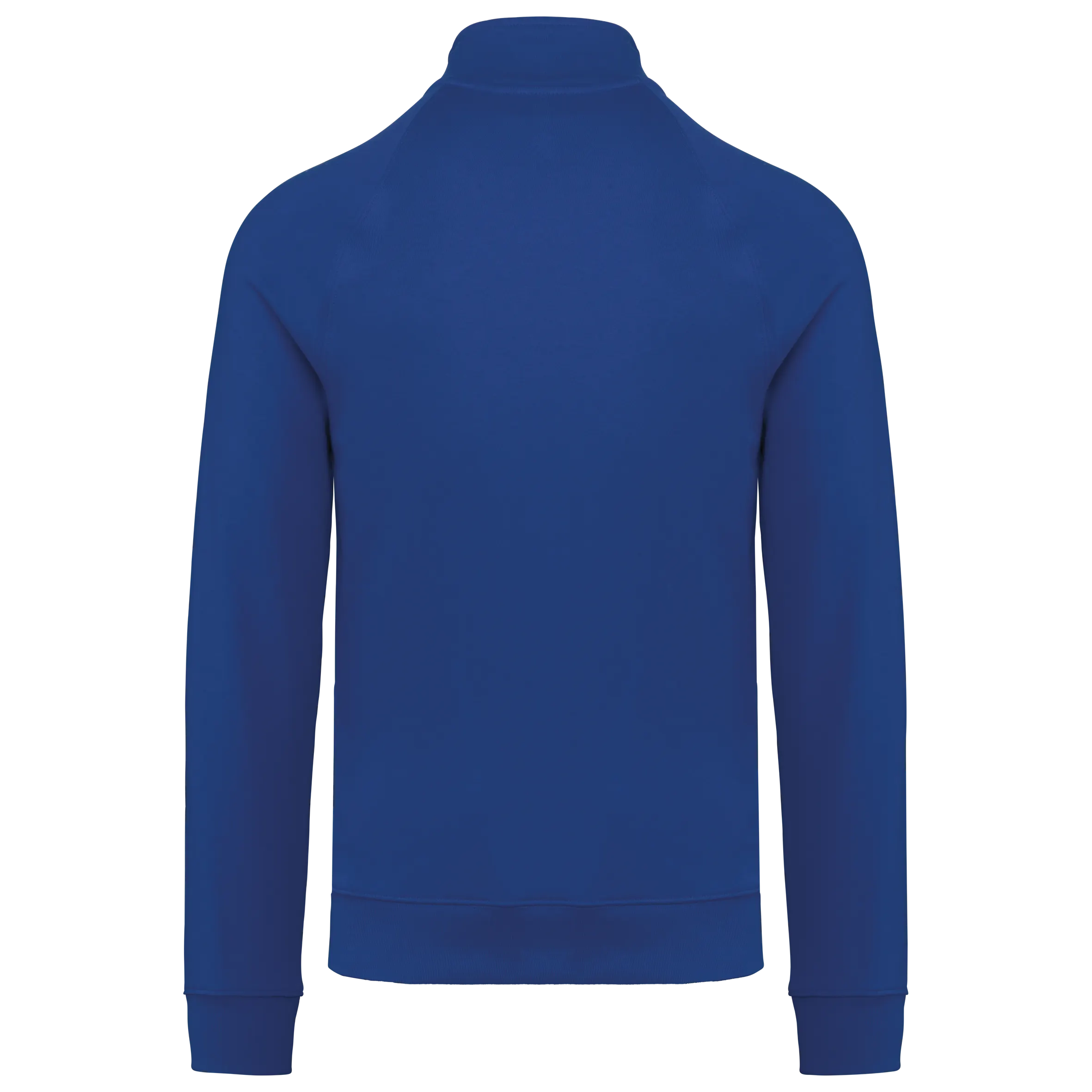 Chaqueta de felpa de algodón mangas raglán unisex