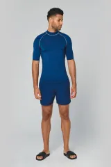 Camiseta surf con protección UV manga corta unisex